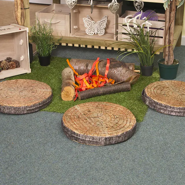 Stubbe sitteputer 6 stk 