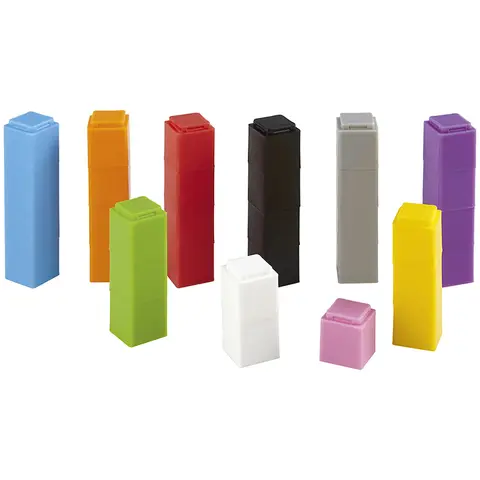 Telleklosser L2 x B2 cm, 100 stk 