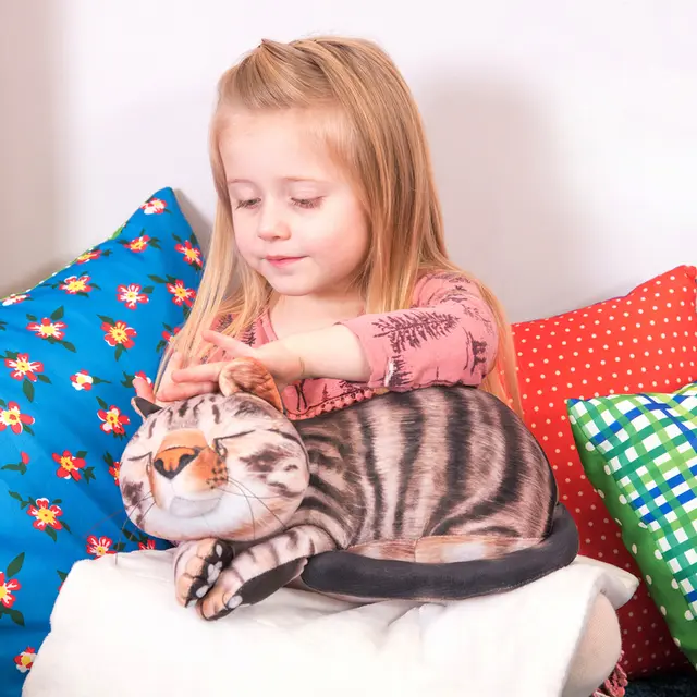 Sensorisk Katt H24 x L34 cm 