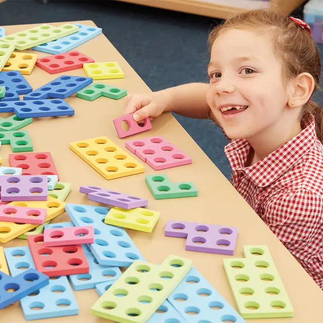 Nummerrammer magnetiske 80 stk 