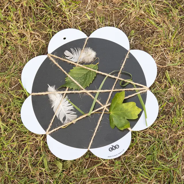Håndholdte tavler Ø28cm, 5 stk 