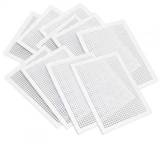 Stiftmosaikkbrett små L21 x B16 cm, 10 stk 