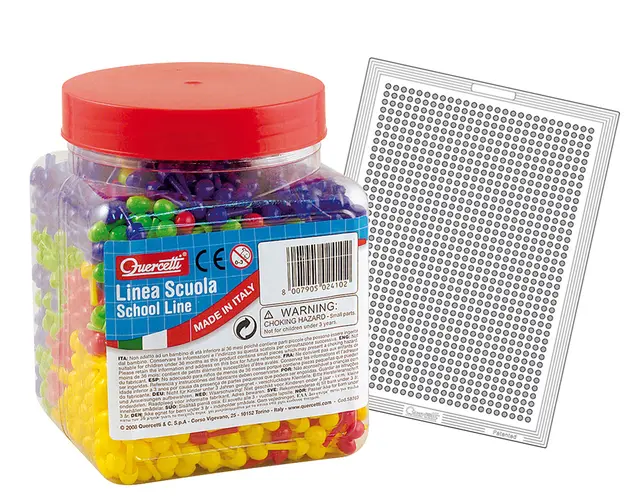 Stiftmosaikksett 800 stifter, 10 brett 