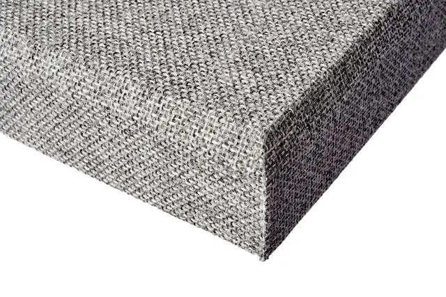 Robust akustikkplate Grå 600 x 600 x 40 mm 
