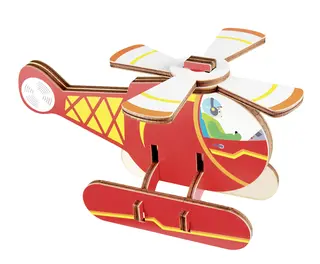 Puslespill helikopter 8 biter