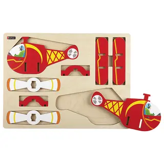 Puslespill helikopter 8 biter