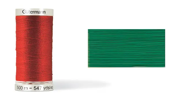 Gütermann MCT sytråd julegrønn 500 m 
