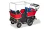 Turtle el barnebuss med 4 seter L155 x B75 cm