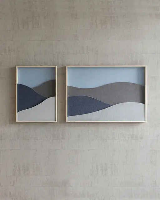 EcoSUND® akustikktavle kyst S L53 x B72 cm 