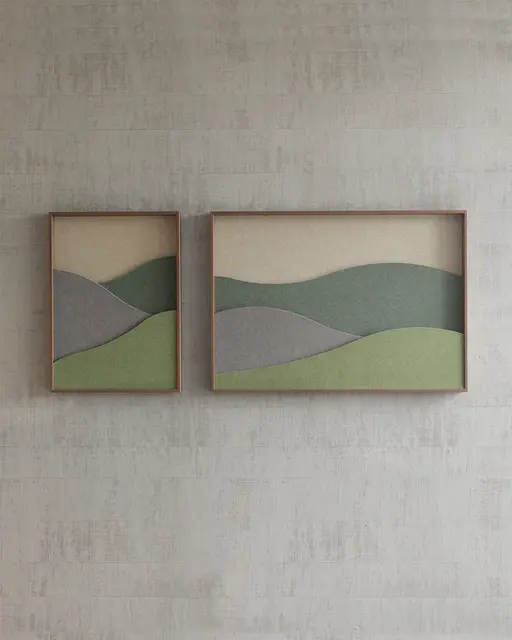 EcoSUND® akustikktavle vår S L53 x B72 cm 