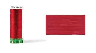 Güterrmann sytråd polyester kald rød 100 m