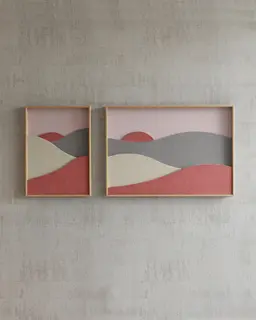 EcoSUND® akustikktavle solnedgang