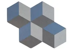 EcoSUND&#174; akustikktavle kuber bl&#229;