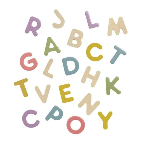 Micki magnetbokstaver i tre H3 cm, 53 stk 