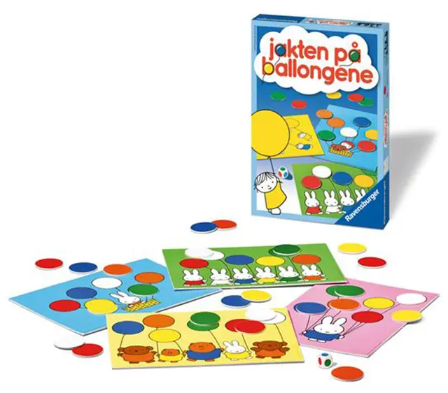 Jakten på ballongene Spill fra 3 år 