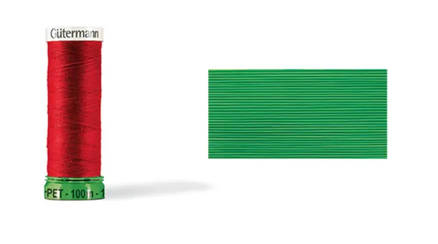 Gütermann sytråd polyester gressgrønn 100 m 