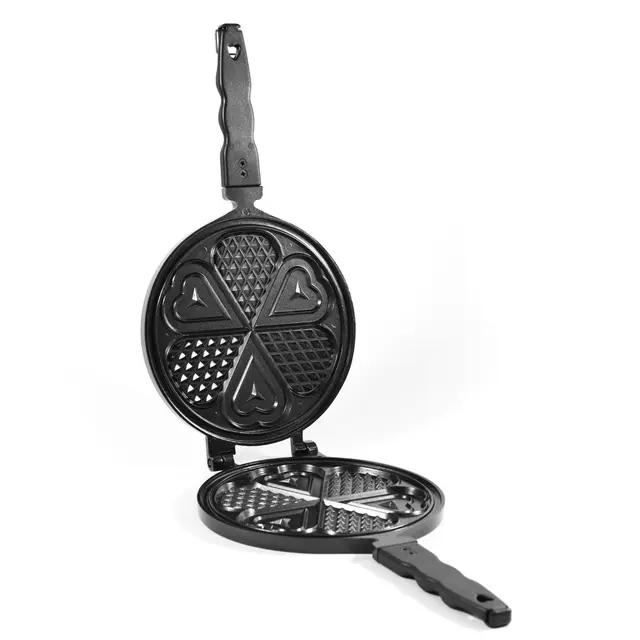 Vaffeljern til bålsteking 