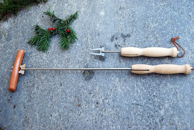 Bålgaffel teleskopisk 