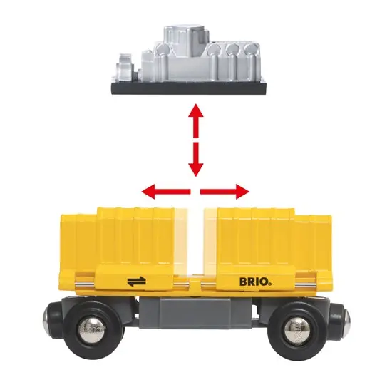 Brio godstog med tre vogner 