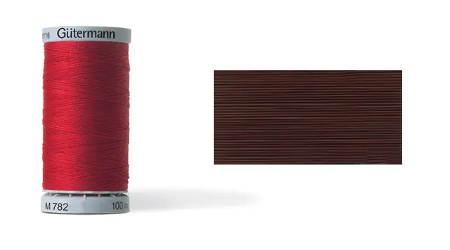 Gütermann sytråd sterk mørkbrun 100 m 