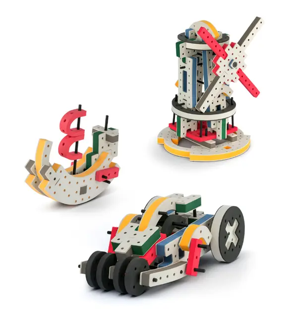 Bakoba byggesett jumbo 188 deler 