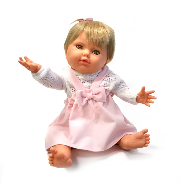 Trine dukke Inkl. klær 