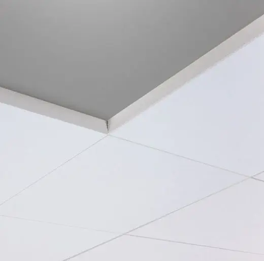 Exclusive akustikkplate 400 x 600 x 40 mm, hvit, B-kant 