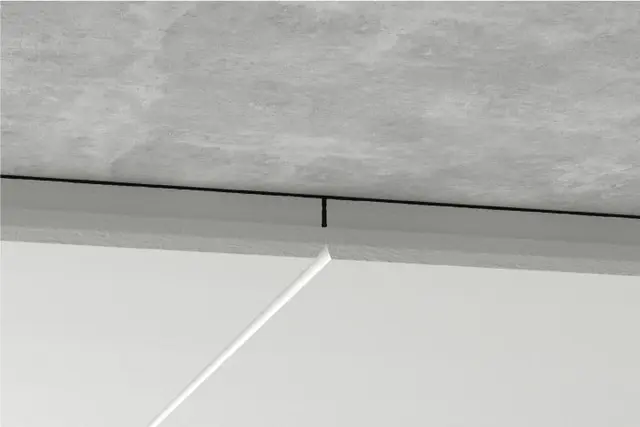 Sonar akustikkplate 600 x 1200 x 40 mm, hvit, B-kant 