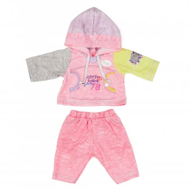 Rosy dukkeklær Str 37-43 cm, 4 sett 