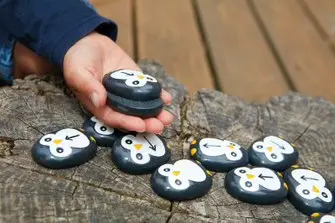 Pingviner kodesteiner 