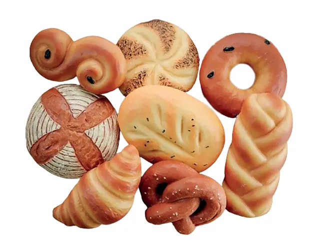 Bakverk i stein L6-8 cm, 8 stk 