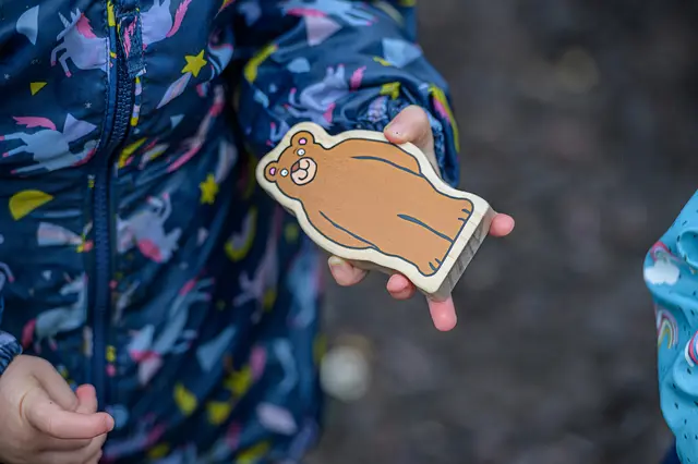 Gullhår og de tre bjørnene figurer 4 stk 