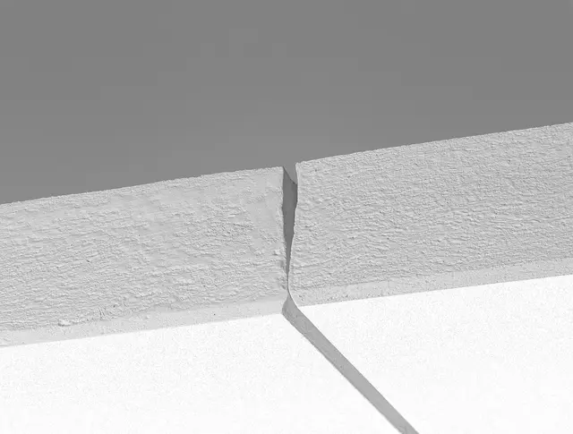 Ecophon Super G B-kant B600 x D600 x H40 mm, hvit 