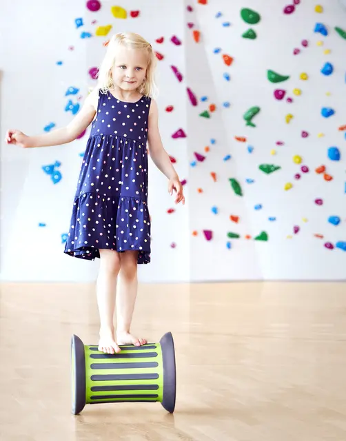 Balanserulle med sand 