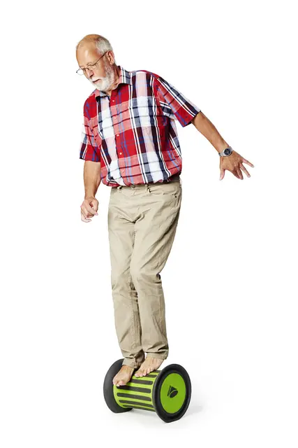 Balanserulle med sand 