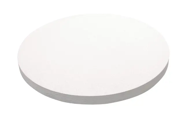 Lydabsorbent sirkel Hvit, Ø1200 x 40 mm 