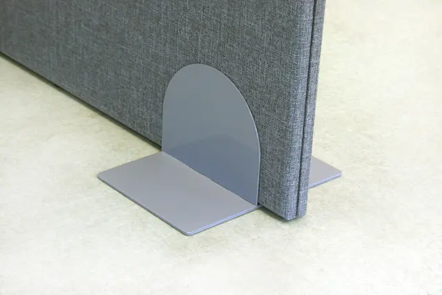 Akustikk fot til skillevegg Grå 