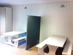 Lydabsorbent vegg Grå 25 x 600 x 1500 mm