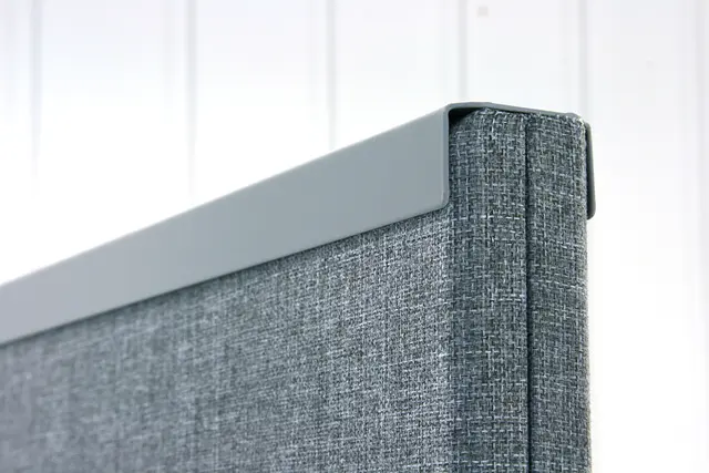 Lydabsorbent vegg Grå 25 x 600 x 1500 mm 