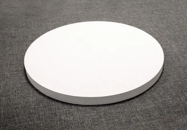 Lydabsorbent sirkel Hvit, Ø1200 x 40 mm 