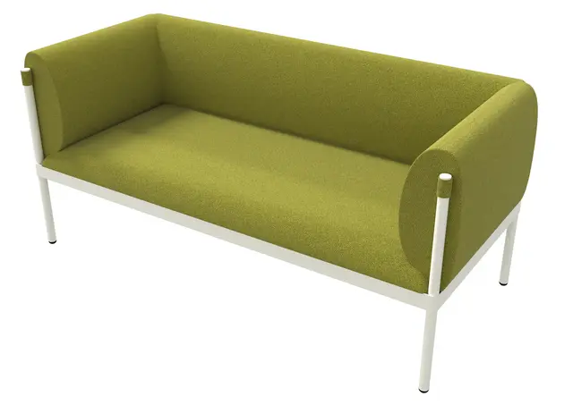 Stilt sofa 2-seter olivengrønn Olivengrønn 