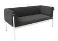 Stilt sofa 2-seter sort Sort