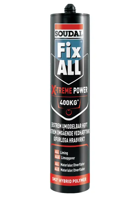 Lim Fix All X-treme hvit 290 ml 