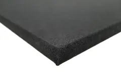 Lydabsorbent vegg Sort 25 x 600 x 1200 mm