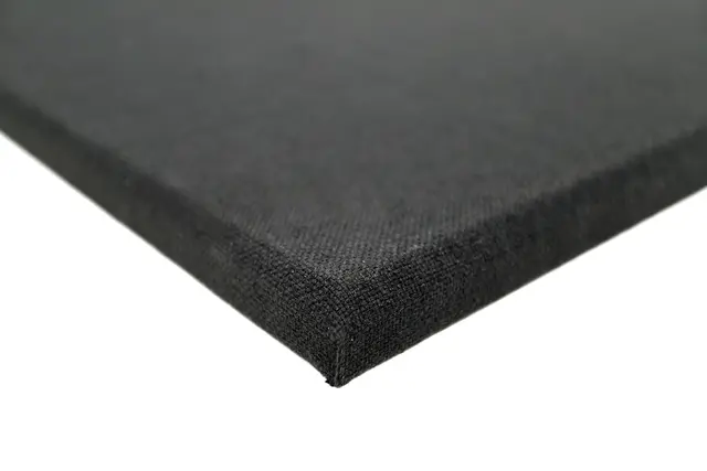 Lydabsorbent vegg Sort 25 x 600 x 1200 mm 