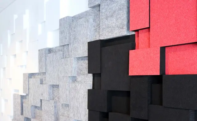 Nivå Raw akustikkplate hvit 593 x 593 mm 