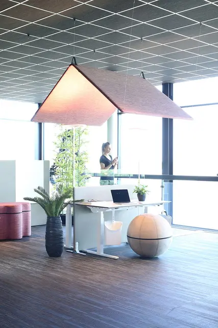 Roof lydaborbent XL mørk grå 2000 x 1300 mm 