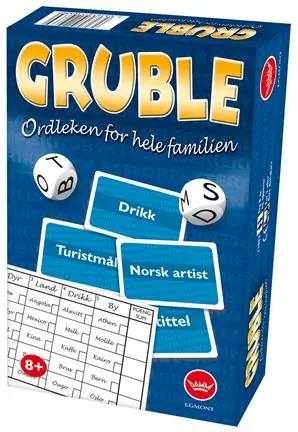 Gruble ordlek spill Fra 8 år 