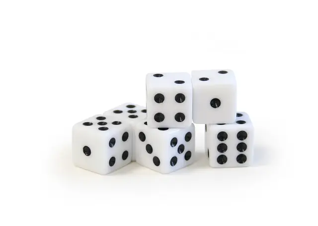 Terninger 12 mm, 6 stk 