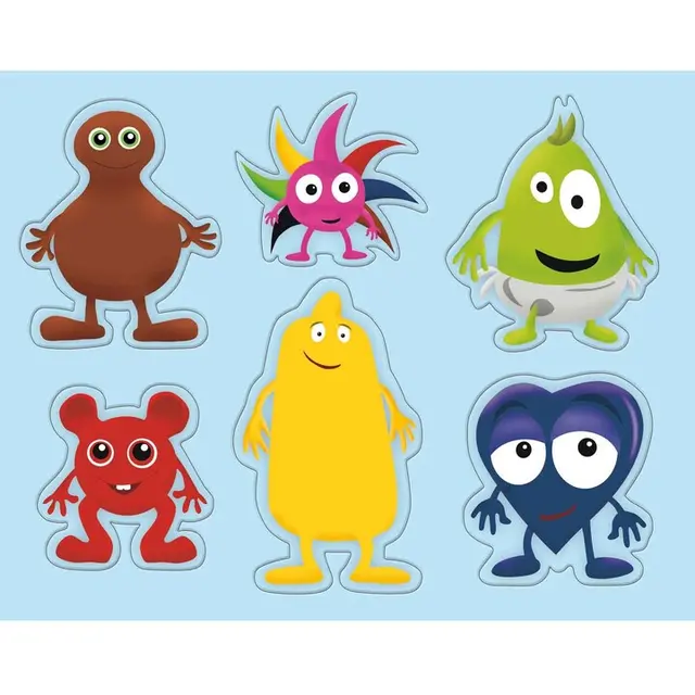 Babblarna figurpuslespill 6 brikker 